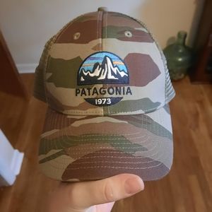 Patagonia Camo Trucker Style Hat